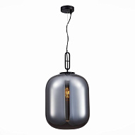 SL1050.713.01 Светильник подвесной ST-Luce Черный/Дымчатый E27 1*40W БУРАСКА 500_191_2951699